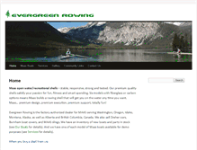 Tablet Screenshot of evergreenrowing.com